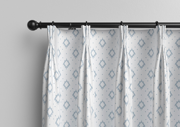 Huaraz Velvet, Mid Blue - Made to Measure Curtains - Image 11